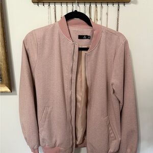 Pink Bomber Jacket